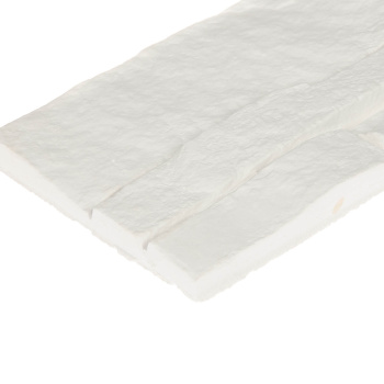 Гипсовая плитка 200х96 мм ЭлитПроф «Скала», 0.5 м², белый