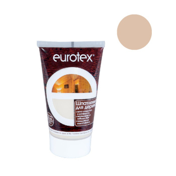 Шпатлевка по дереву бук 0,225 кг Еurotex *1/12 Шпатлевка по дереву бук 0,225 кг Еurotex *1/12