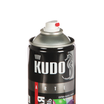 Эмаль-аэрозоль голубой 520 мл RAL 5012 KUDO *1/12