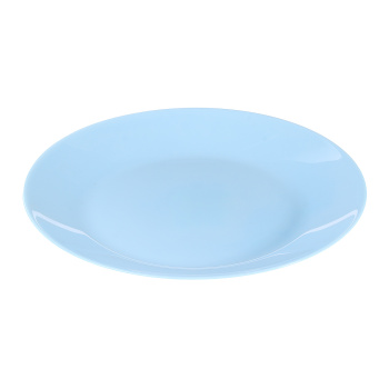 Тарелка стекло Luminarc "Lillie Light Blue" мелк. d25см Голубой Q6881 *12 Тарелка стекло Luminarc "Lillie Light Blue" мелк. d25см Голубой Q6881 *12