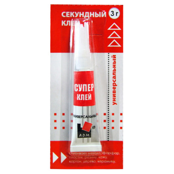 Суперклей A.D.M, 3 г Суперклей A.D.M, 3 г