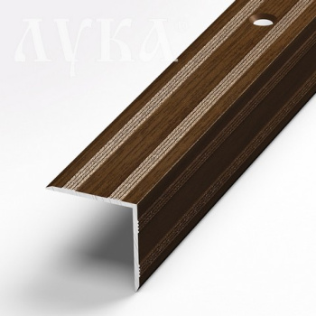 Порог-угол внешний 20х20х900 мм Лука ПУ 05, венге