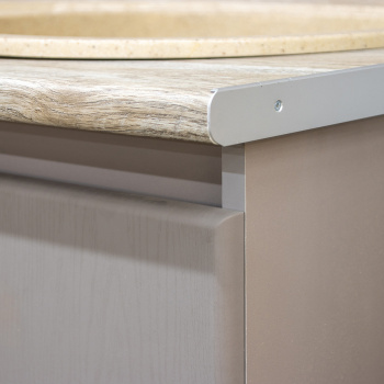 Шкаф напольный 600х850х480 мм BROZEX-WOOD Эрика, с двумя дверцами, грейдж / ясень грей софт Шкаф напольный 600х850х480 мм BROZEX-WOOD Эрика, с двумя дверцами, грейдж / ясень грей софт