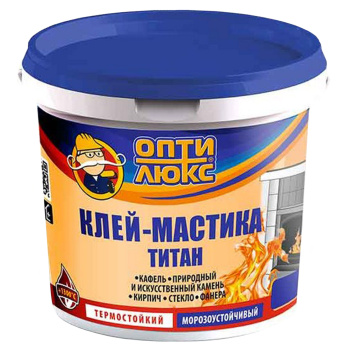 Мастика-клей Ижсинтез Optilux термостойкая, 1.8 кг