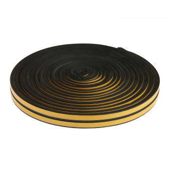 Уплотнитель TYTAN, 14х12 мм, промышленный, профиль D, черный