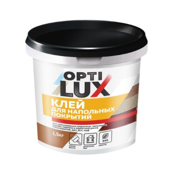 Клей для напольных покрытий OPTILUX, 1.5 кг Клей для напольных покрытий OPTILUX, 1.5 кг
