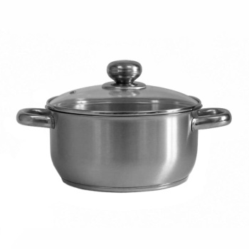 Кастрюля нерж. 2,5л "Славяна" с Теплораспр.дн, d20см, выс.10,4см Стек.кр.объем.руч.1с2398 (Аша) *1/6 Кастрюля нерж. 2,5л "Славяна" с Теплораспр.дн, d20см, выс.10,4см Стек.кр.объем.руч.1с2398 (Аша) *1/6